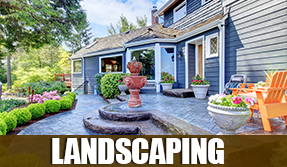 Blue House - Landscape Contractor